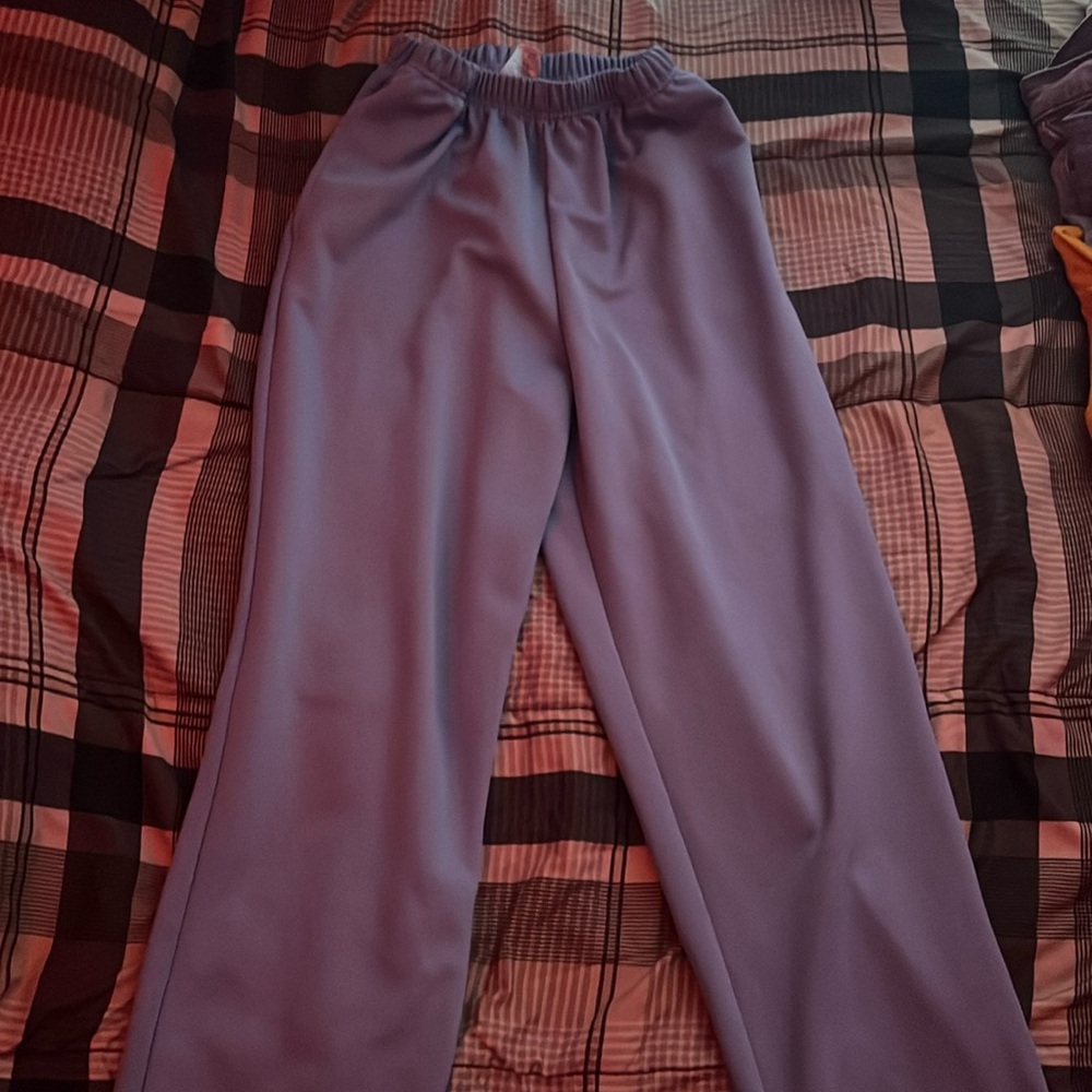 blue pants, no problems, soft